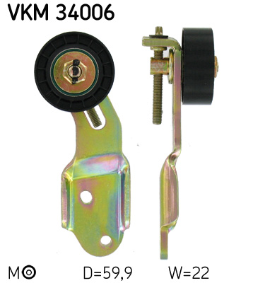 Makara, kanallı v kayışı gerilimi VKM 34006 uygun fiyat ile hemen sipariş verin!